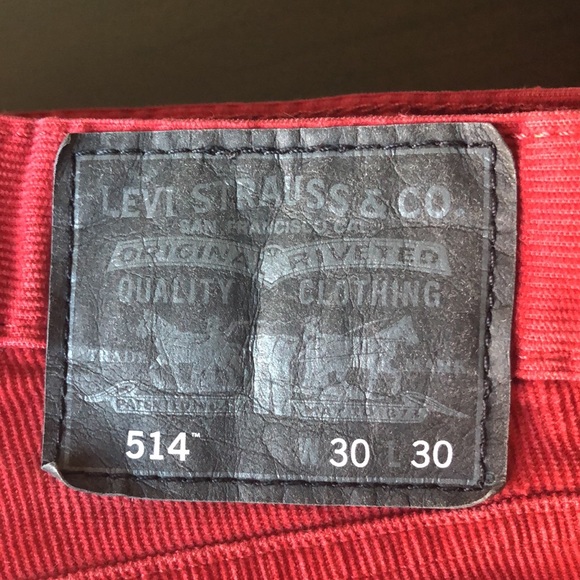 Levi’s 514 Classic Straight Corduroys - Picture 5 of 12